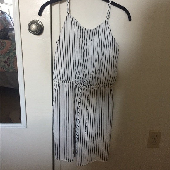Striped Romper - Picture 2 of 2